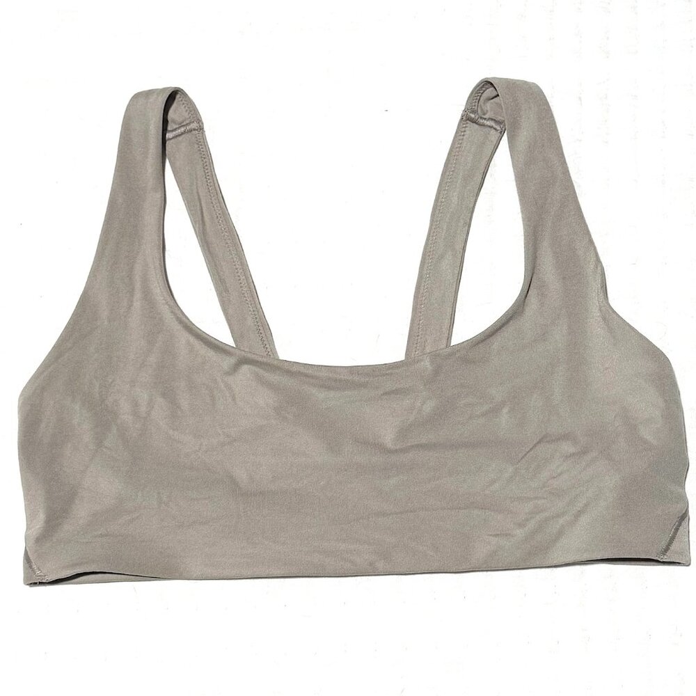 Lululemon Taupe Wundermost Ultra-Soft Nulu Racerback Bralette Size 8